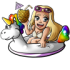 theleawayUnicornLea emote