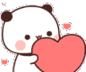 raydinPandaHeart emote