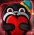 pandax2love emote