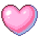 qixsoHEART emote