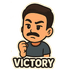 paz00kVICTORY twitch emote