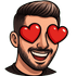 farshadsilentFlirt twitch emote