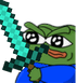 schlumpswordpepe emote