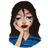 mommyhaniBored twitch emote