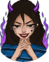 mommyhaniEvilSmile twitch emote