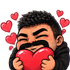 amirjavanLOVE twitch emote