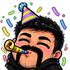amirjavanPARTY twitch emote