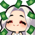 adrianahleeMoney emote