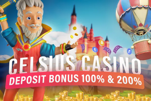 Interface de Celsius Casino