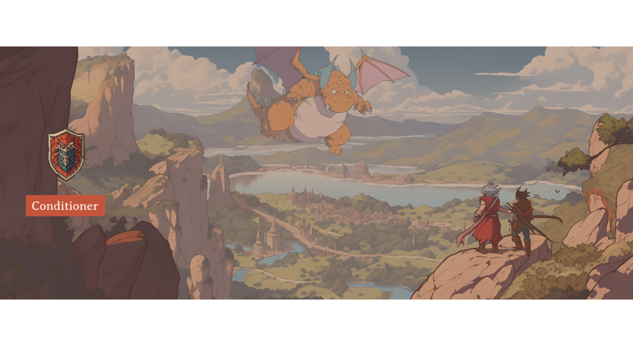 Kick banner for @conditioner