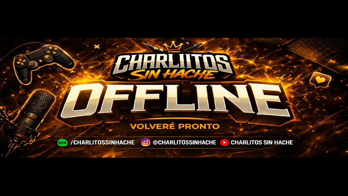 CharliitosSinHache Stream - Watch Live on Kick