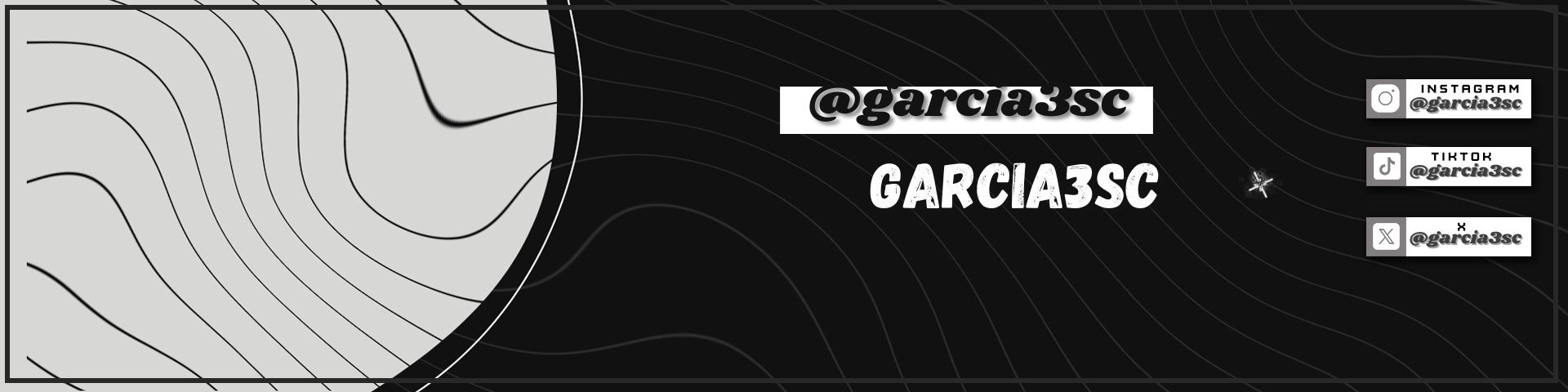 Kick banner for @garcia3sc