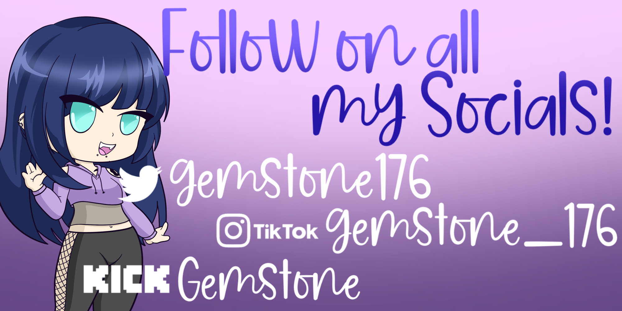 Kick banner for @gemstone