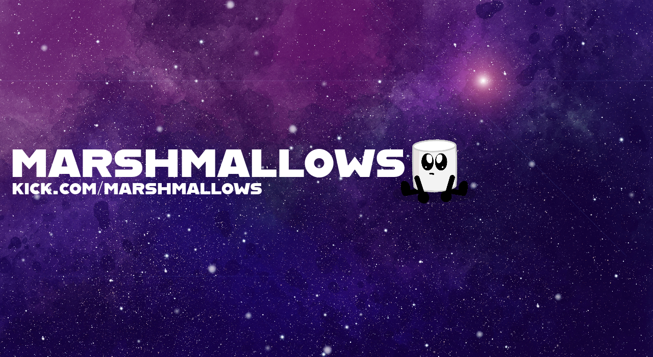 Kick banner for @marshmallows