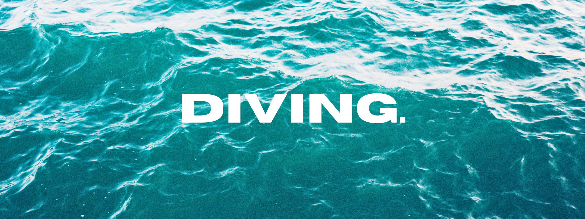 Kick banner for @diving
