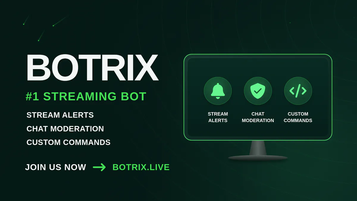 BotRix Stream Schedule - Watch Live on Kick