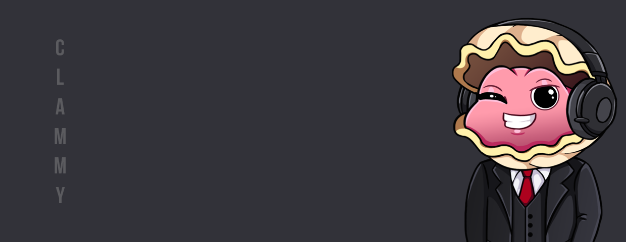 Kick banner for @clammy