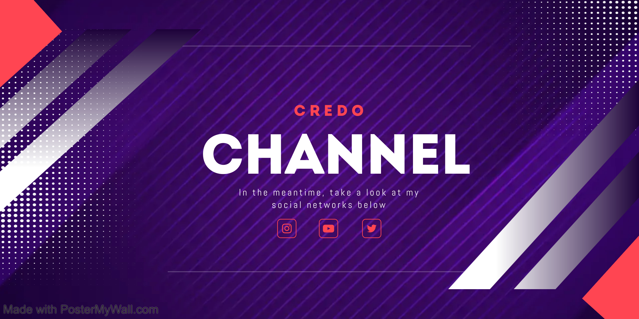Kick banner for @credo