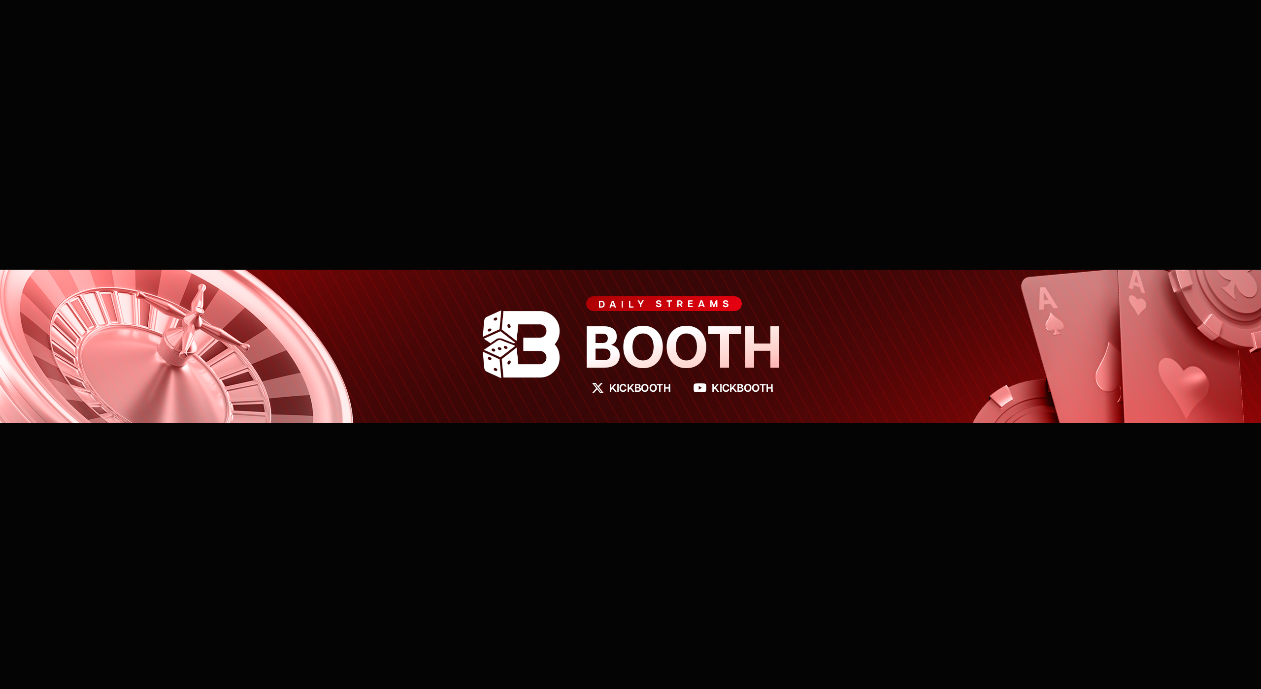 Kick banner for @booth