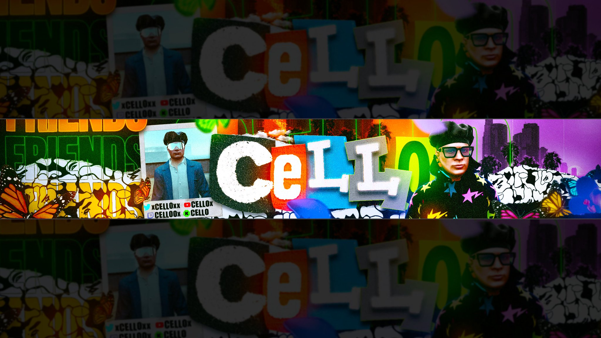 Kick banner for @cello