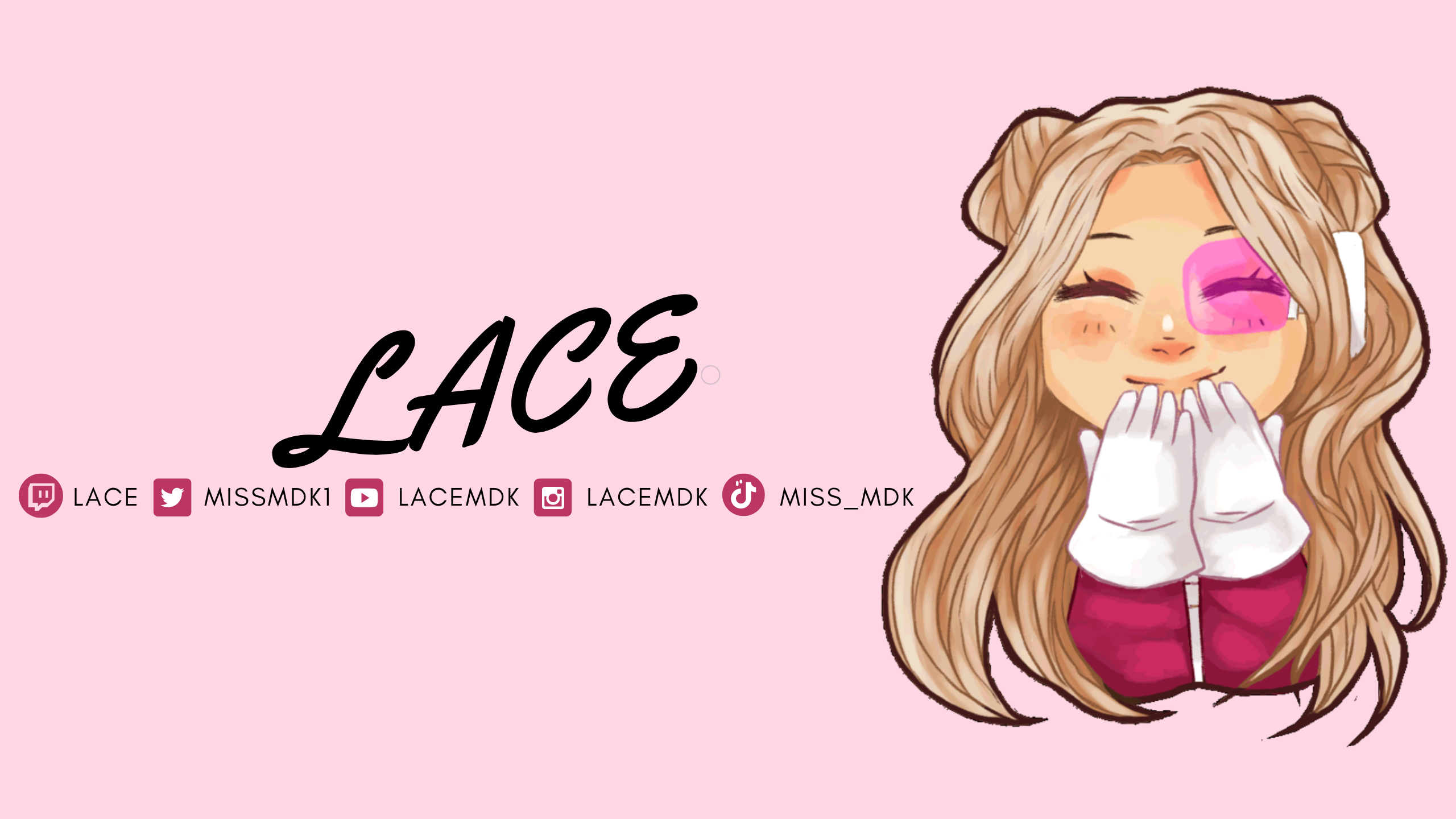 Kick banner for @lace