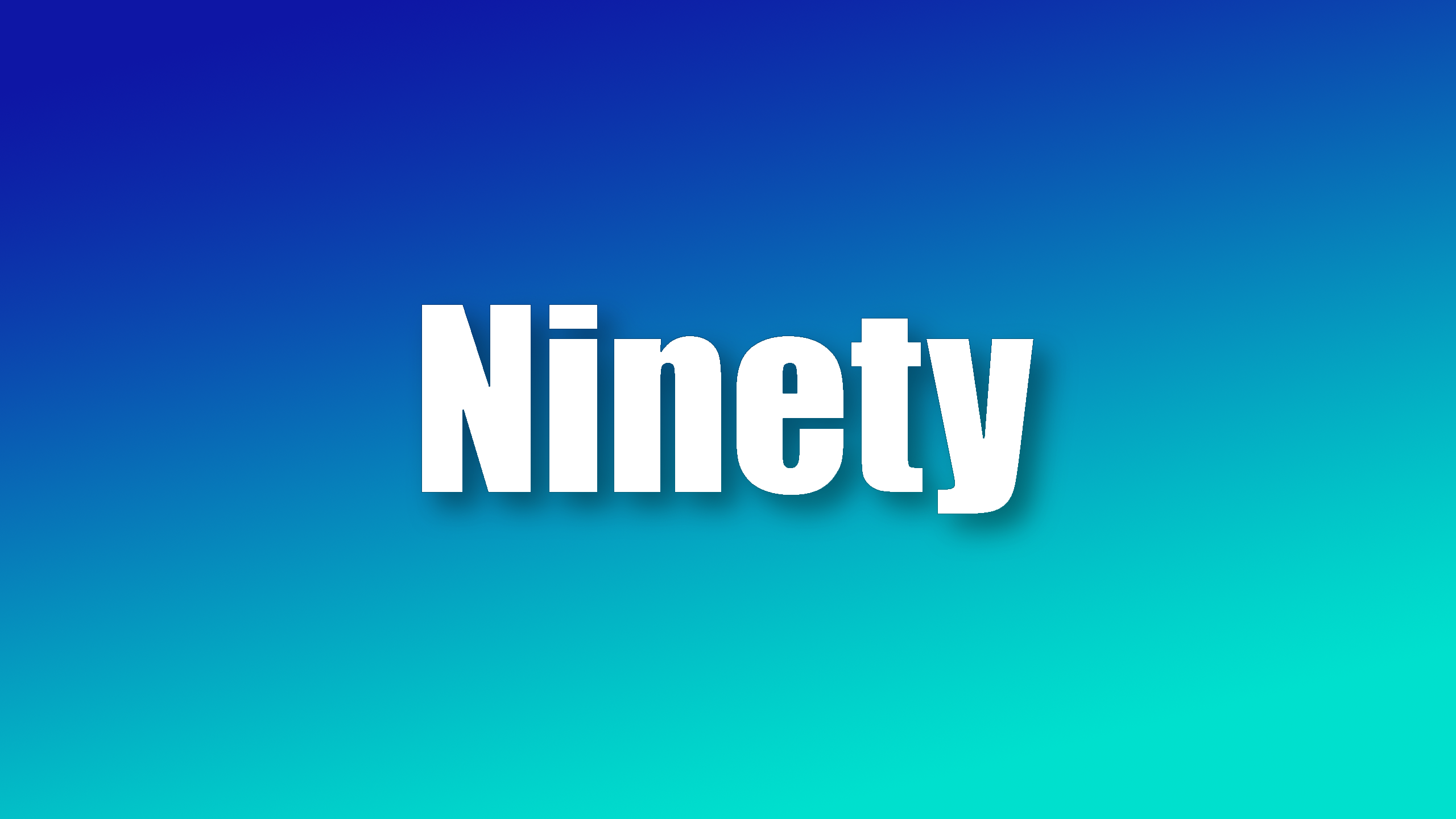 Kick banner for @ninety