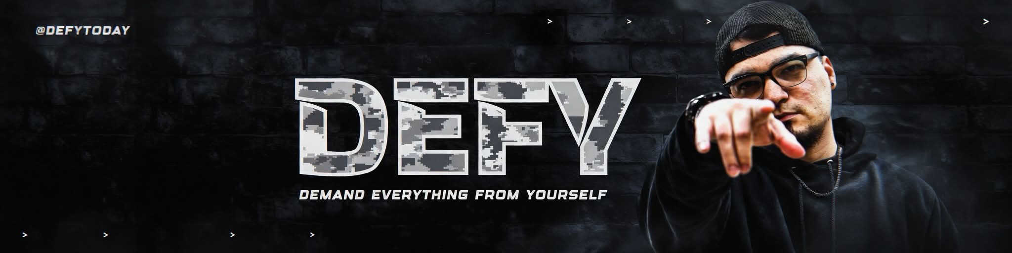 Kick banner for @defy
