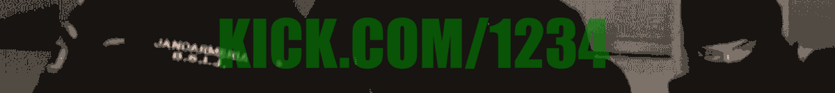 Kick banner for @gambling