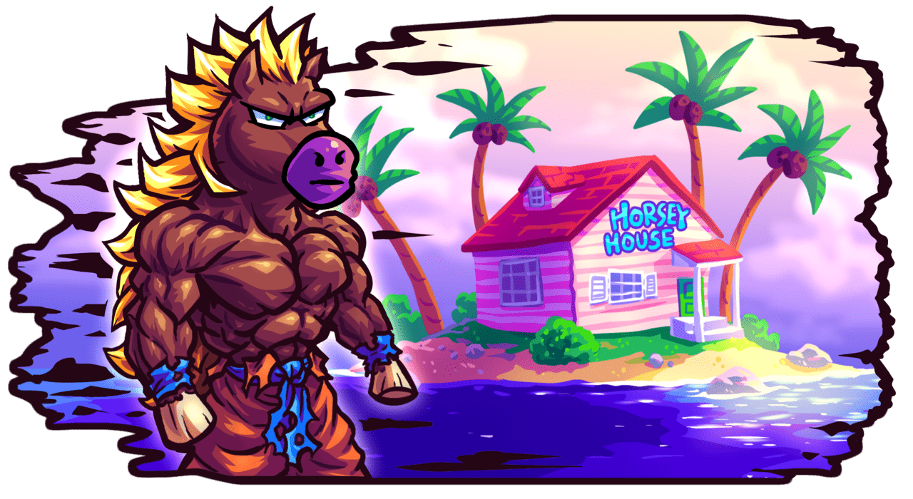 Kick banner for @horsey