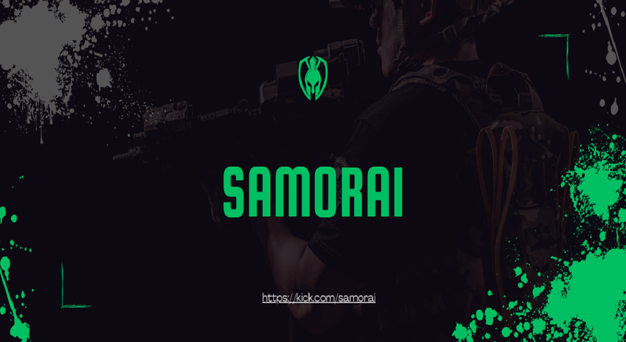 Kick banner for @samorai