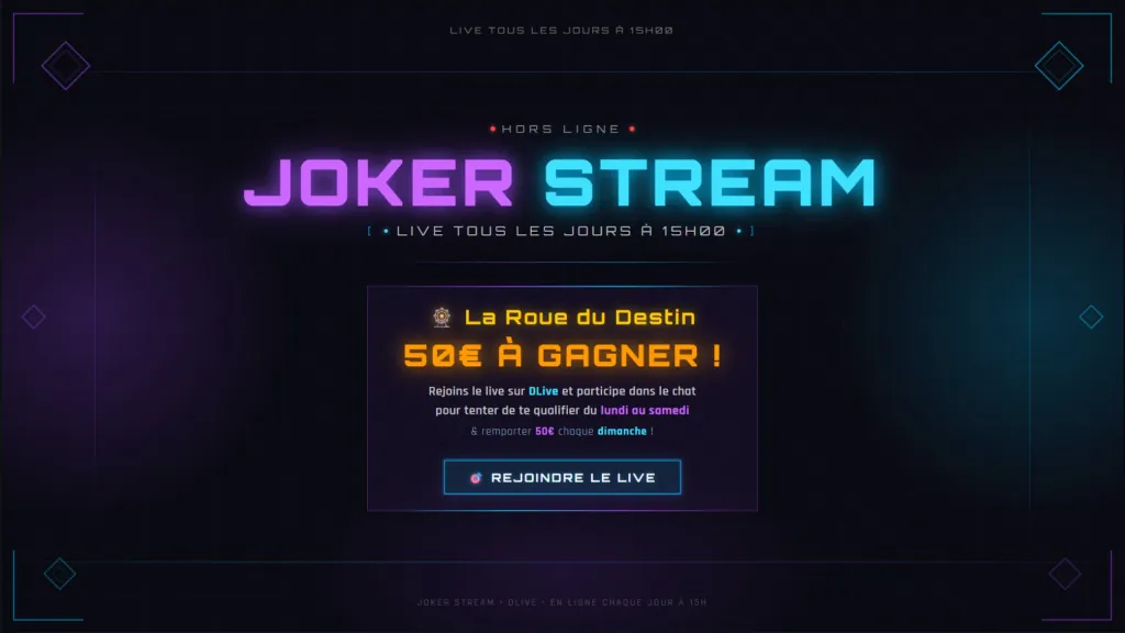 JOKERxSTREAM