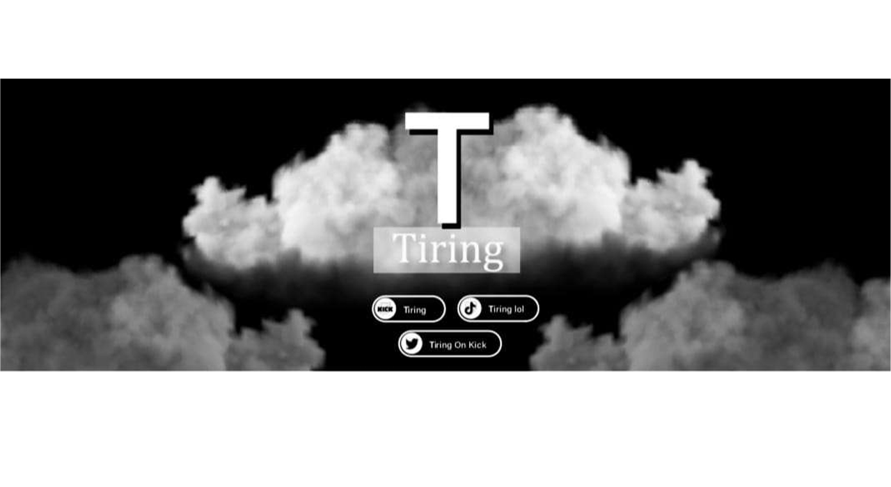 Kick banner for @tiring