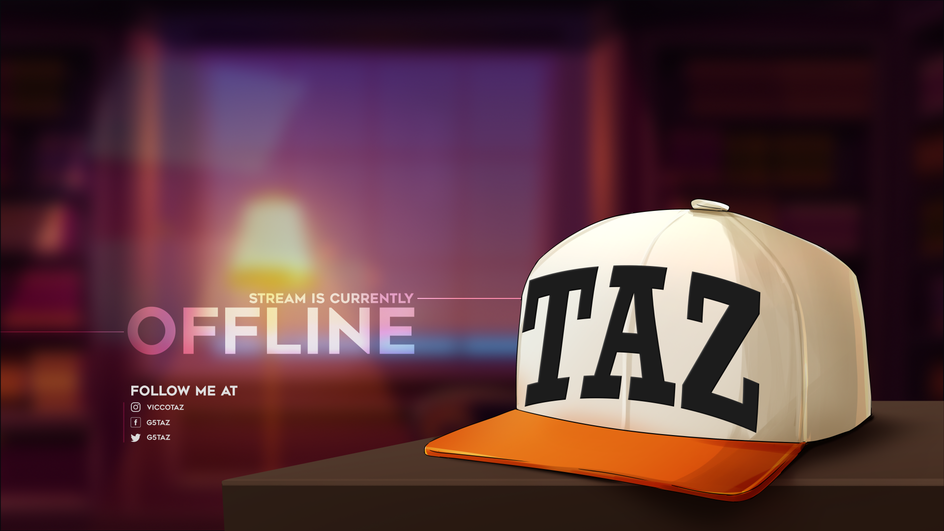 Kick banner for @taz