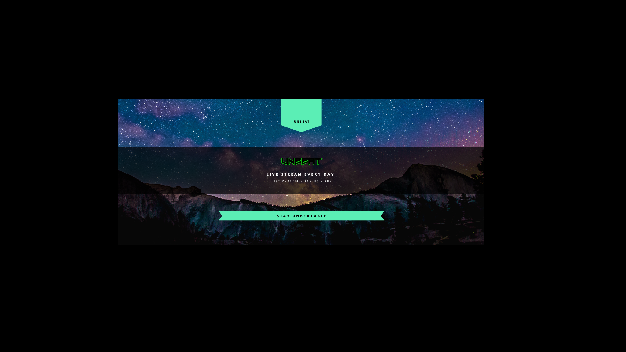 Kick banner for @unbeat