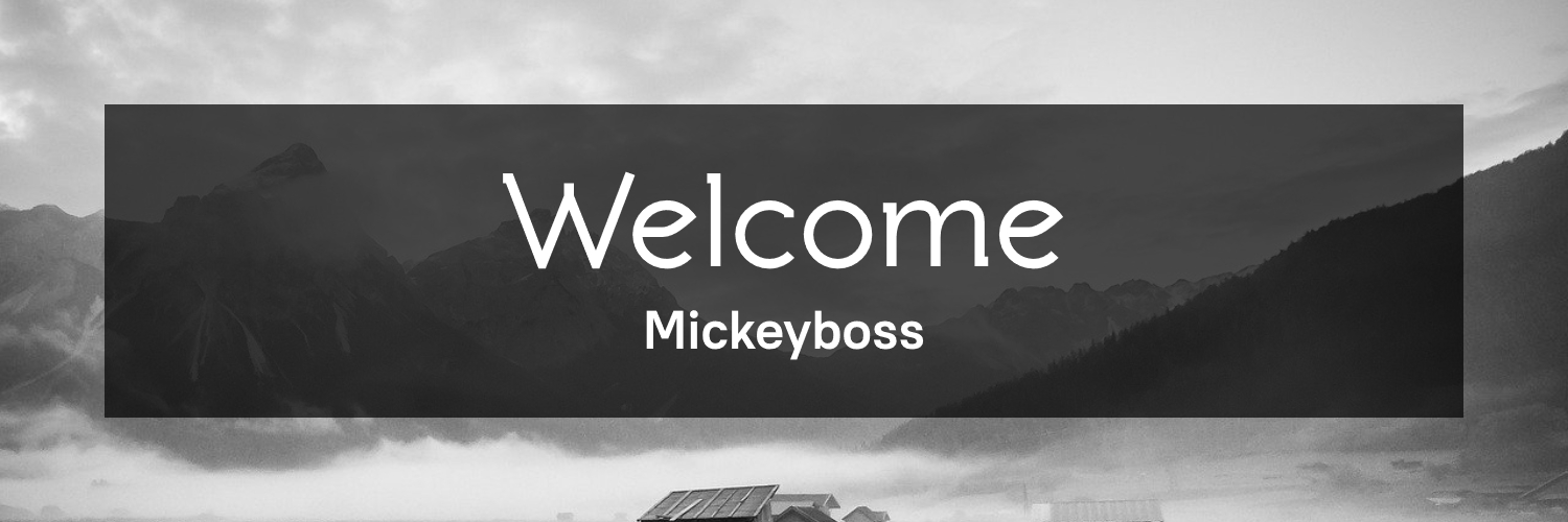 Kick banner for @mickey