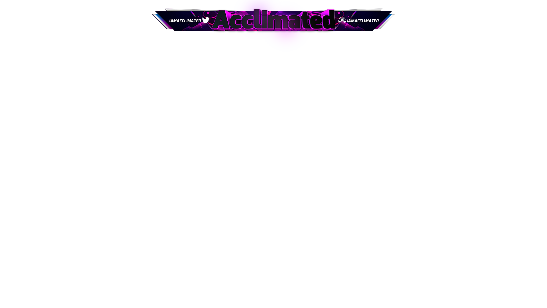 Kick banner for @acclimated