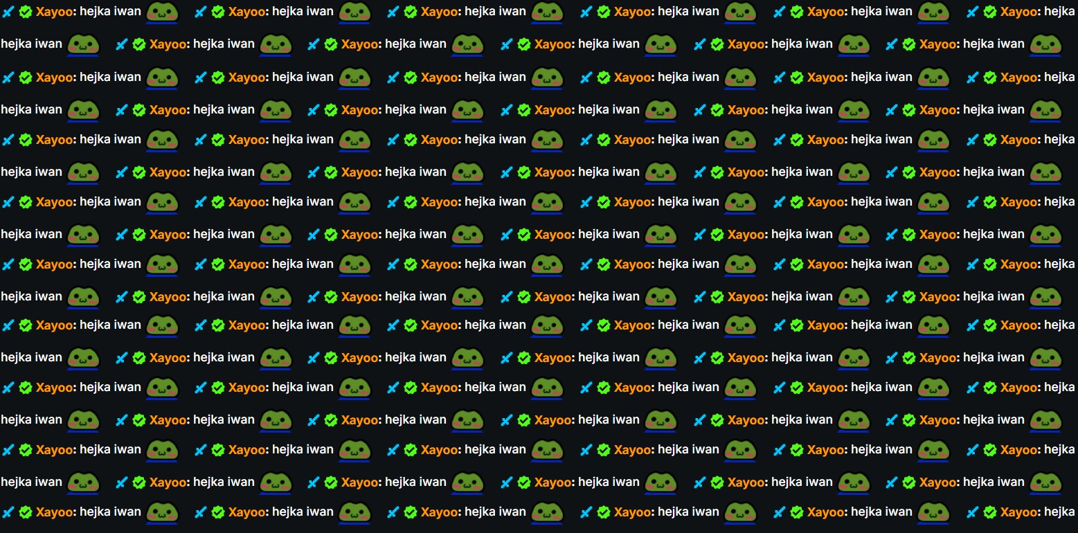 Kick banner for @iwan