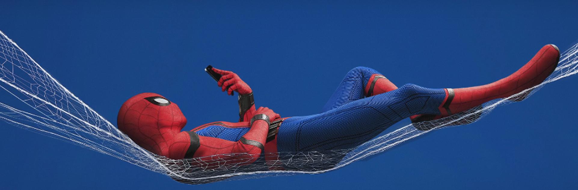 Kick banner for @spiderman