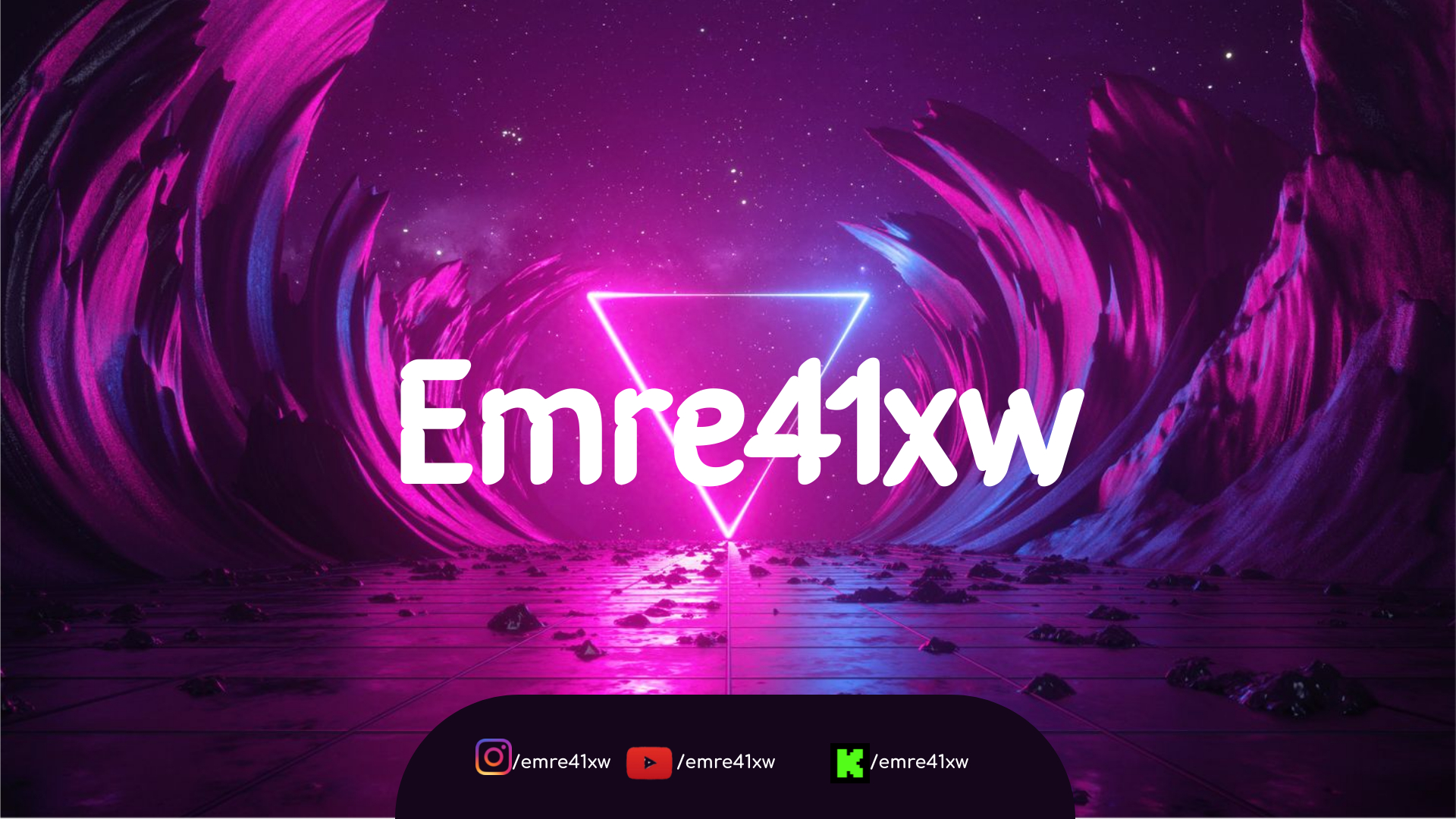 Kick banner for @emre41xw