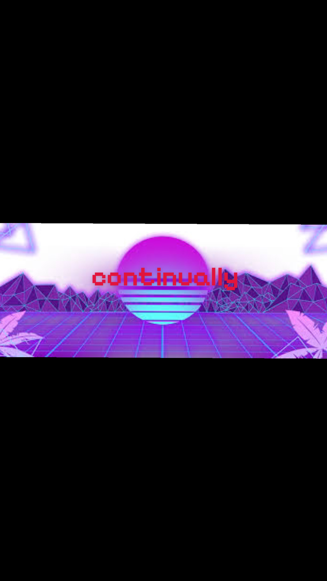 Kick banner for @continually