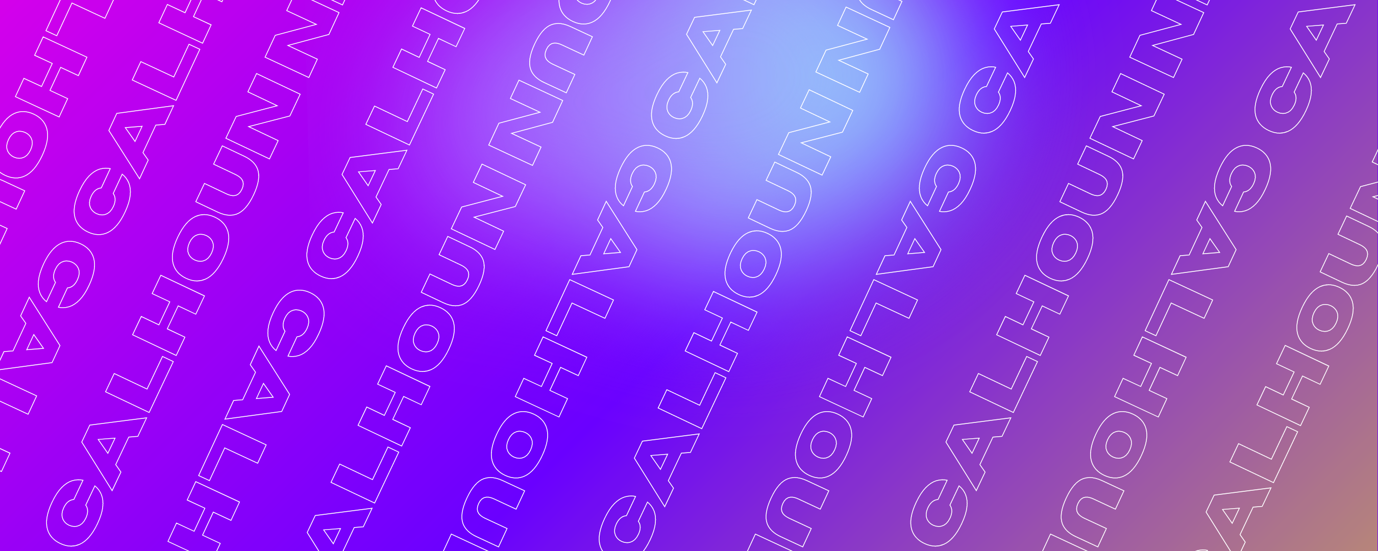 Kick banner for @calhoun