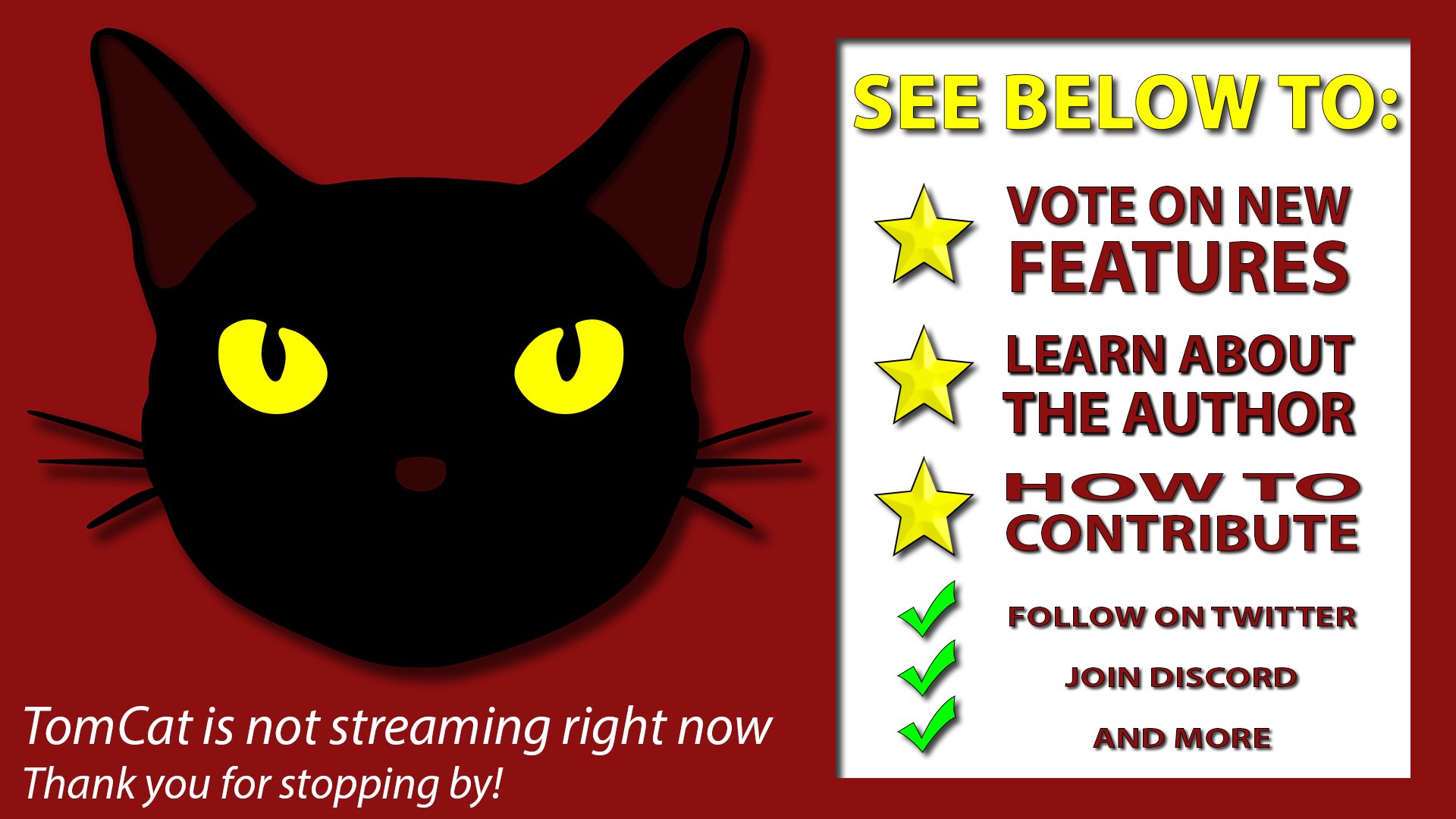 Kick banner for @tomcat