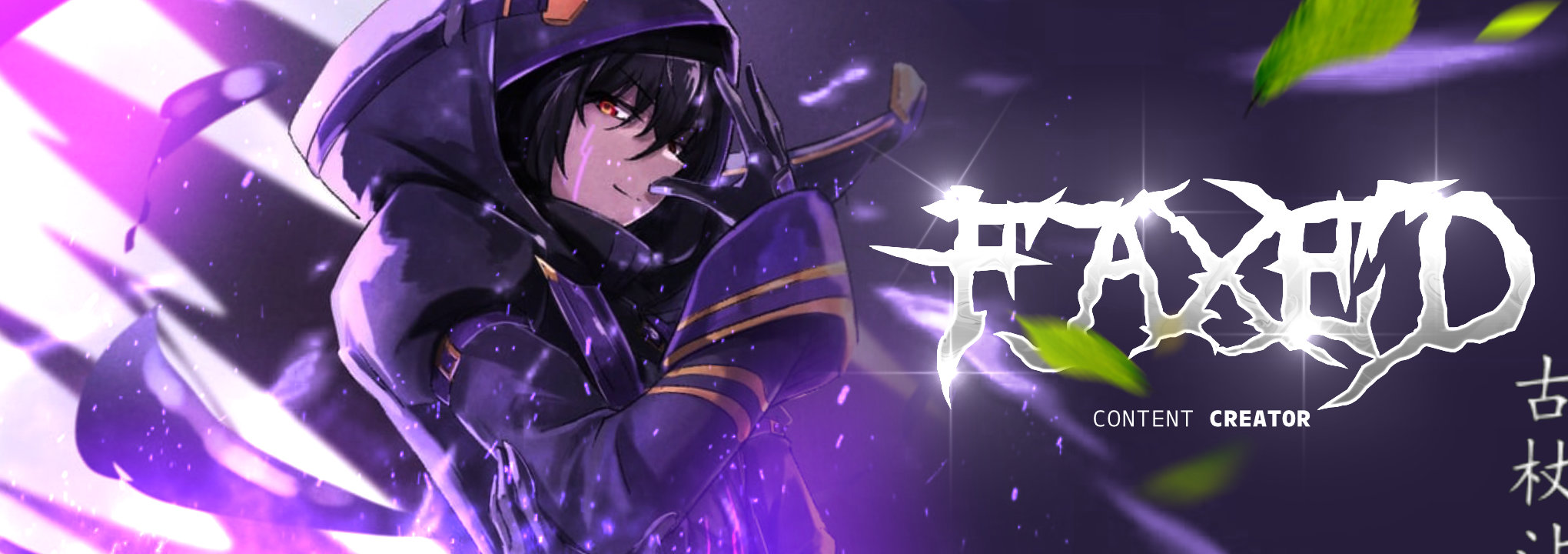 Kick banner for @faxed