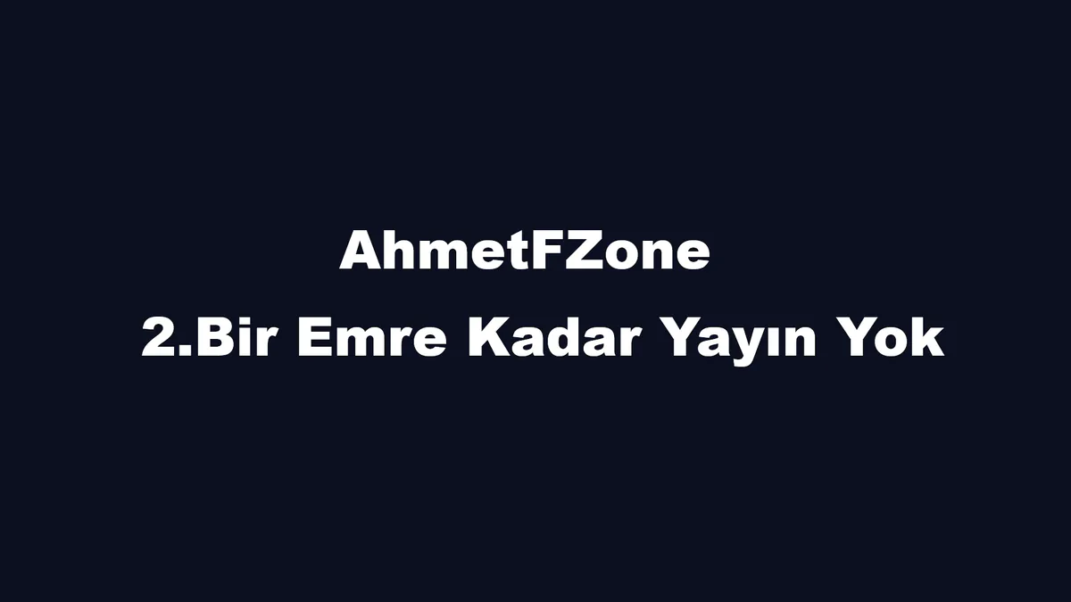 AhmetFZone