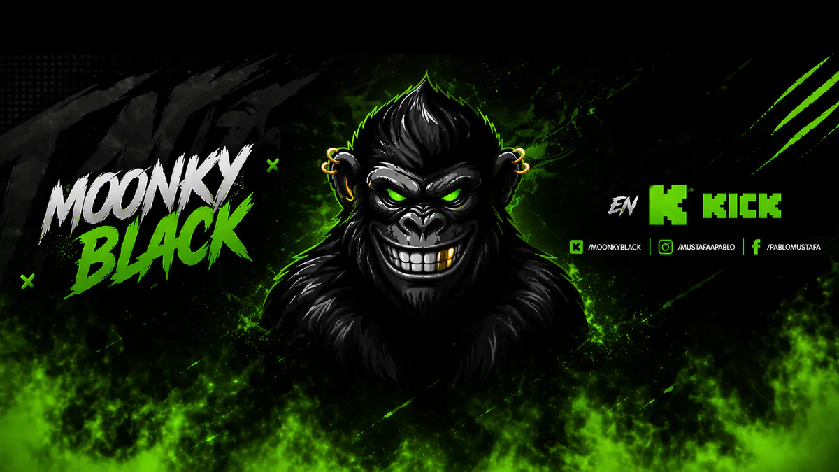 MoonkYBlack