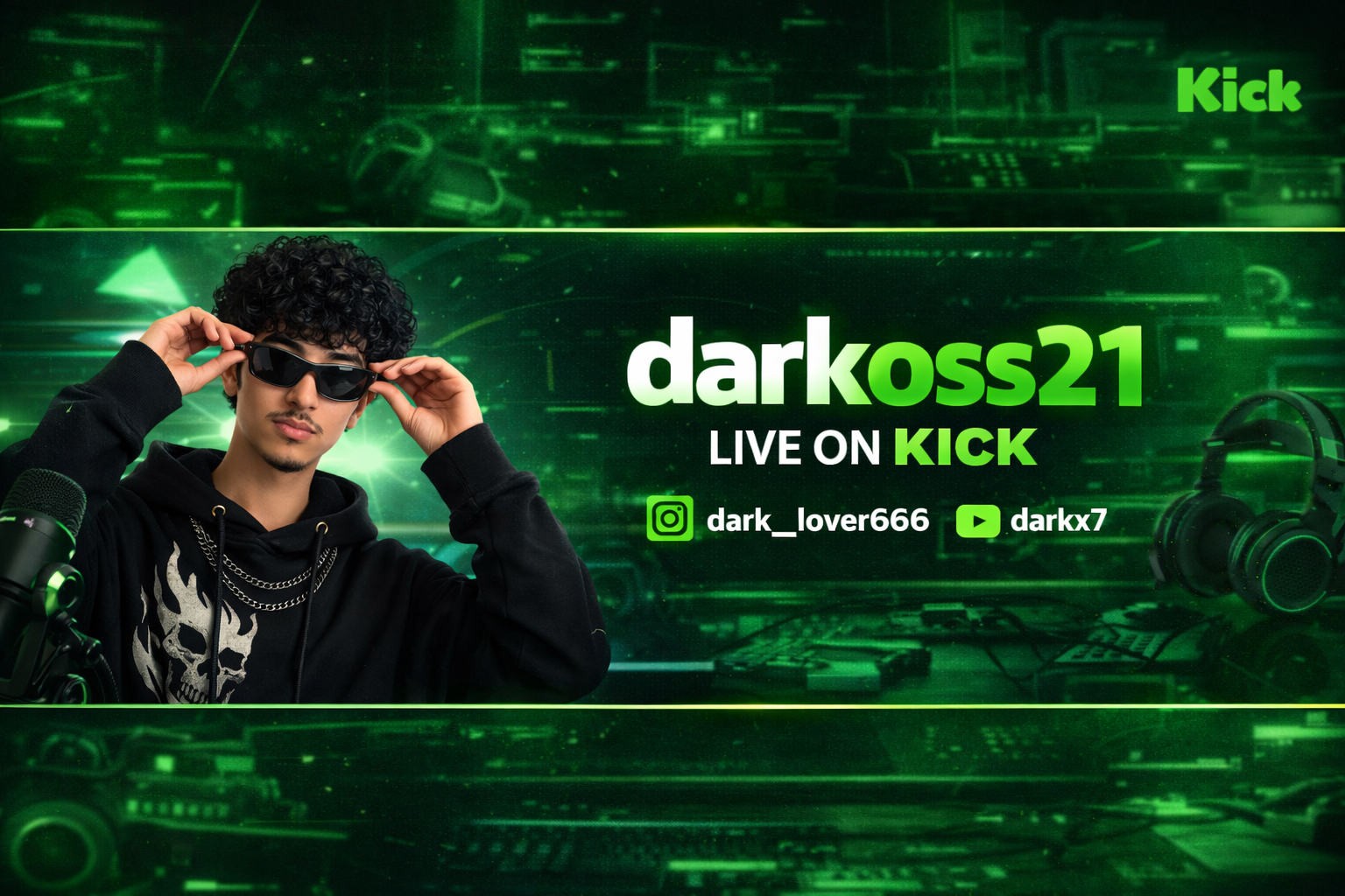 DArkoss21 Stream - Watch Live on Kick