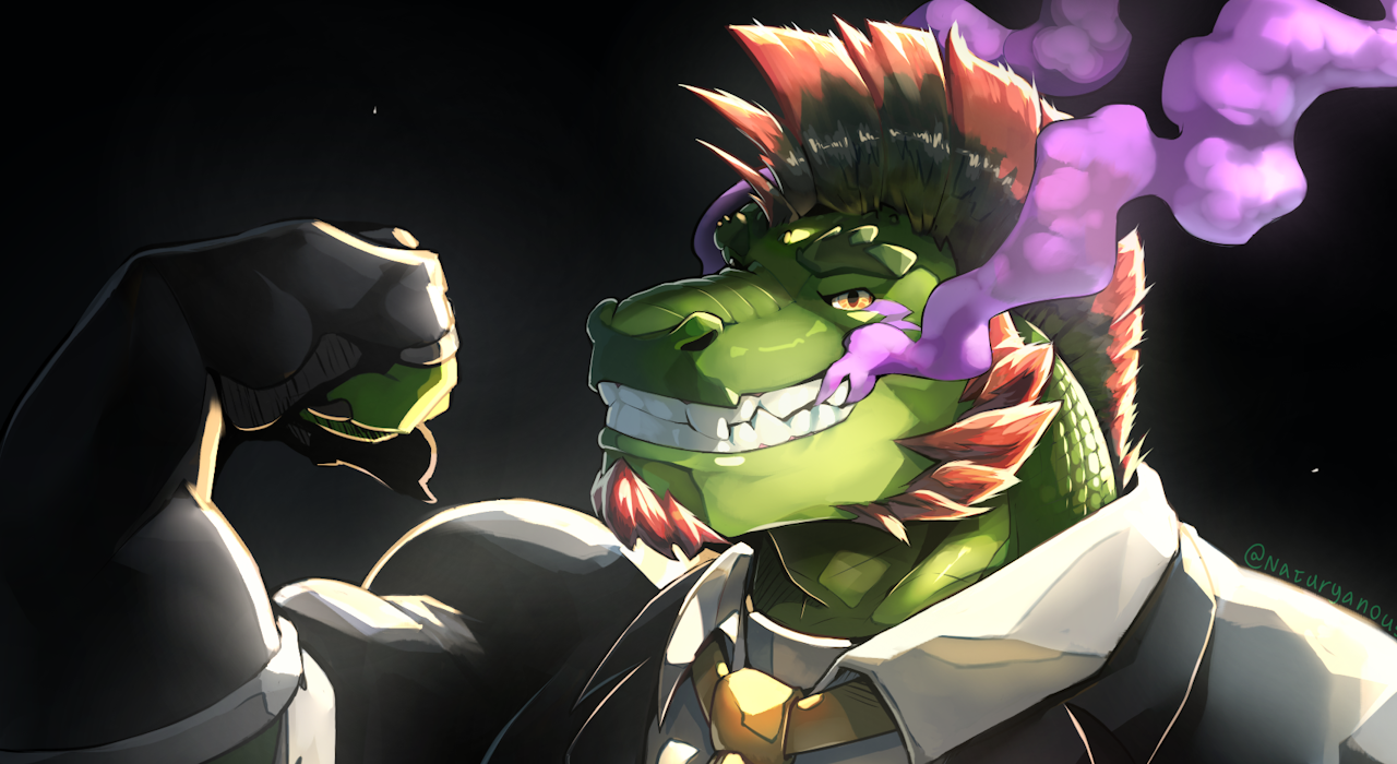Kick banner for @gator