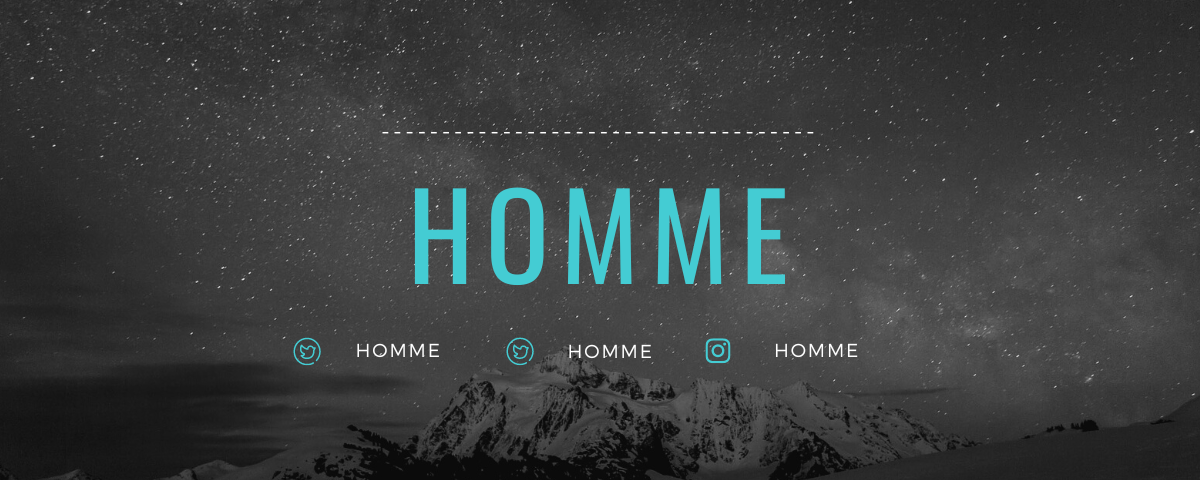 Kick banner for @homme