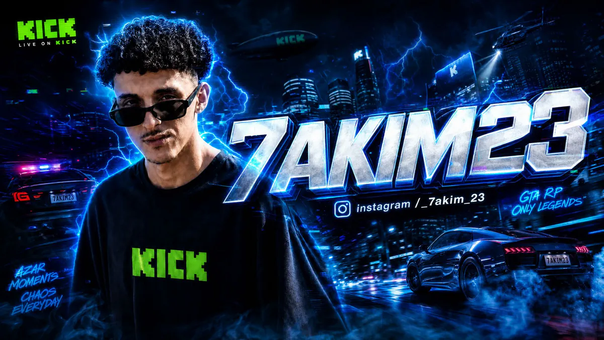 7AKIM23 Stream Watch Live On Kick