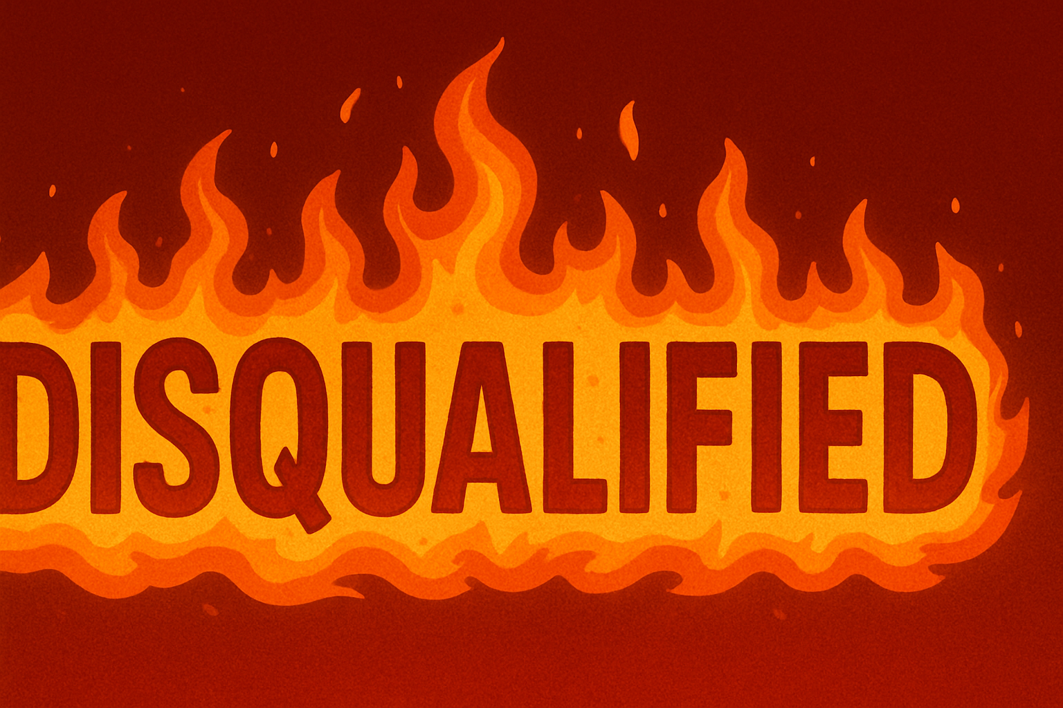 Kick banner for @disqualified